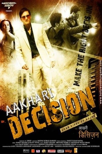 Movie poster for Aakhari Decision