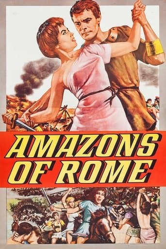 Movie poster for Amazons of Rome