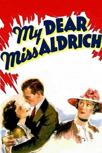 Movie poster for My Dear Miss Aldrich
