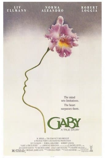 Movie poster for Gaby: A True Story