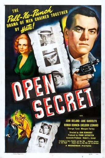 Movie poster for Open Secret