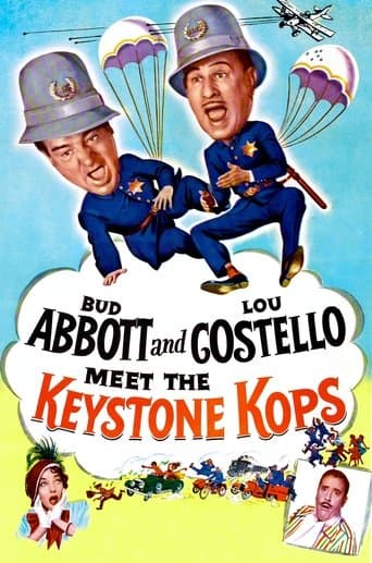 Movie poster for Abbott and Costello Meet the Keystone Kops