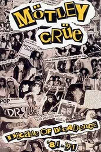Movie poster for Motley Crue: Decade of Decadence '81-'91