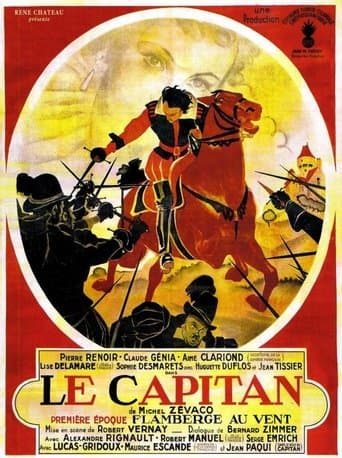 Movie poster for Le Capitan (1ère époque) Flamberge au vent