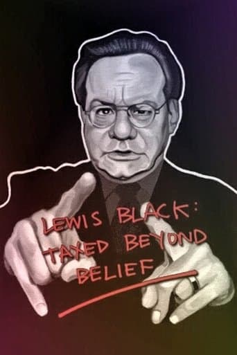 Movie poster for Lewis Black: Taxed Beyond Belief