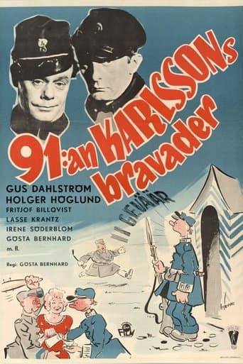 Movie poster for 91:an Karlssons bravader