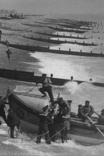 Movie poster for Launch of the Worthing Lifeboat Coming Ashore