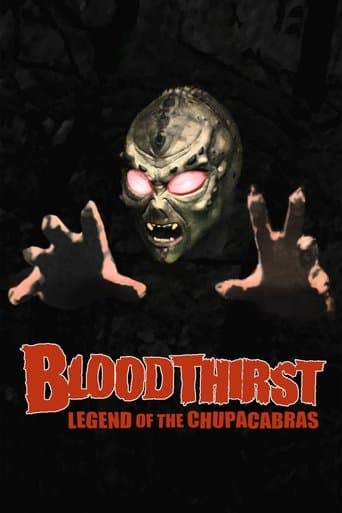 Movie poster for Bloodthirst: Legend of the Chupacabras