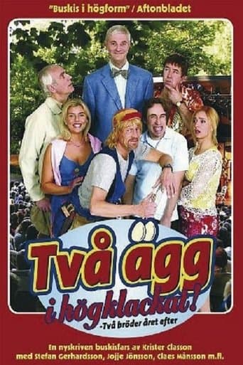 Movie poster for Två ägg i högklackat
