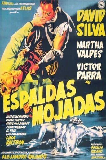 Movie poster for Espaldas mojadas