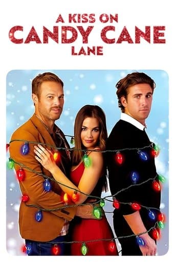 Movie poster for A Kiss on Candy Cane Lane