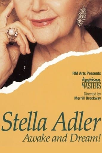Movie poster for Stella Adler: Awake and Dream!