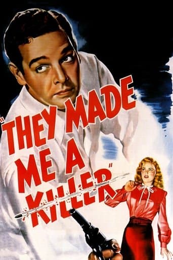 Movie poster for They Made Me a Killer