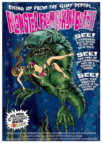 Movie poster for Monster From Bikini Beach