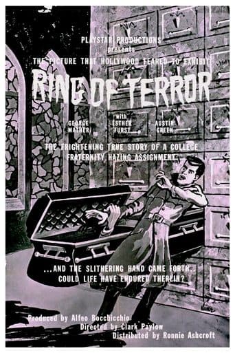 Movie poster for Ring of Terror