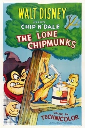 Movie poster for The Lone Chipmunks