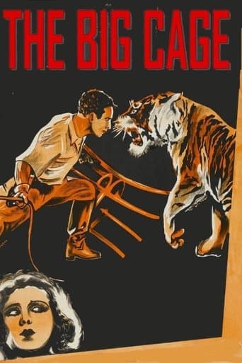 Movie poster for The Big Cage