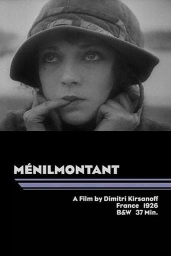 Movie poster for Ménilmontant