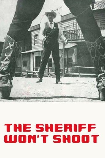 Movie poster for The Sheriff Won't Shoot