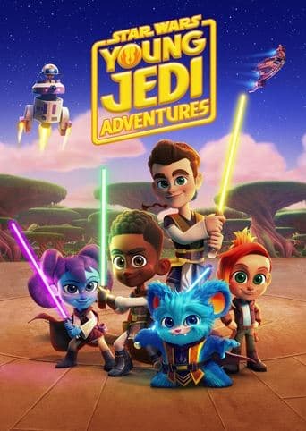 Movie poster for Star Wars: Young Jedi Adventures