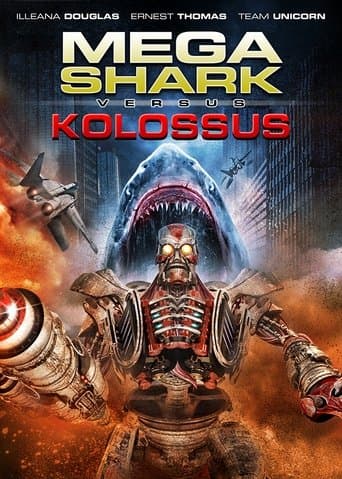 Movie poster for Mega Shark vs. Kolossus