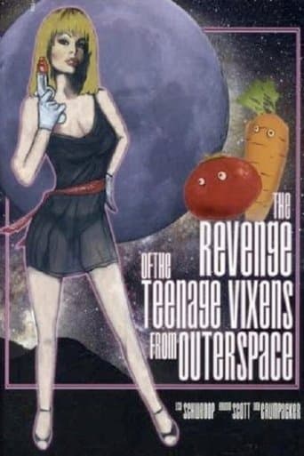 Movie poster for The Revenge of the Teenage Vixens from Outer Space