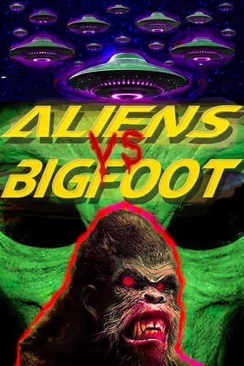 Movie poster for Aliens vs. Bigfoot