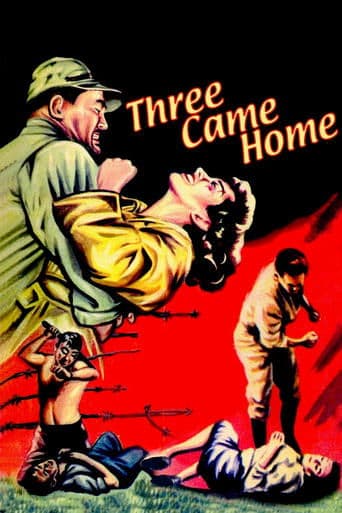 Movie poster for Three Came Home