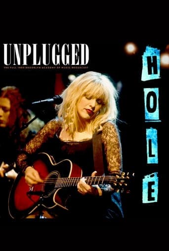 Movie poster for Hole: MTV Unplugged
