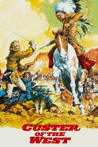 Movie poster for Custer of the West