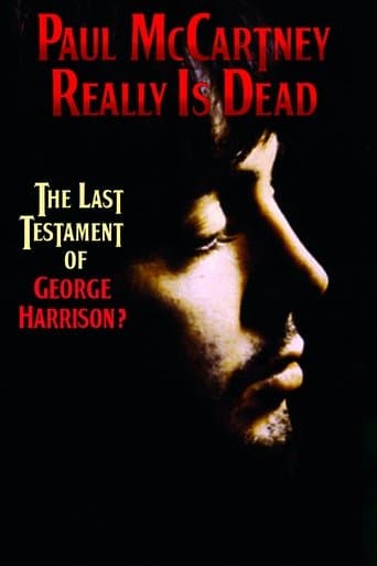 Movie poster for Paul McCartney Really Is Dead: The Last Testament of George Harrison