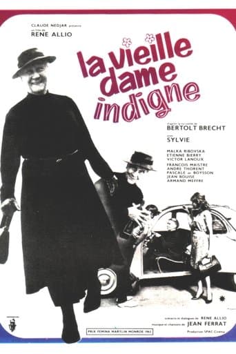 Movie poster for The Shameless Old Lady