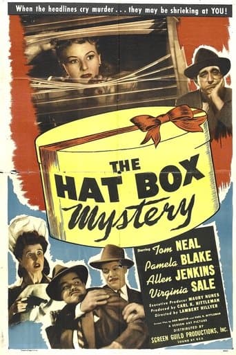Movie poster for The Hat Box Mystery