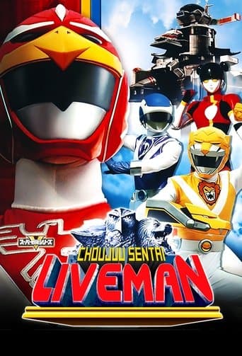 Movie poster for Choujuu Sentai Liveman