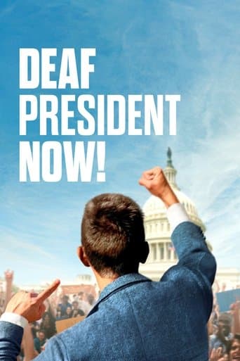 Movie poster for Deaf President Now!