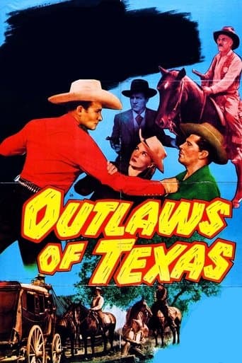 Movie poster for Outlaws of Texas