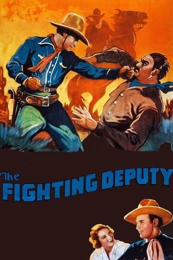 Movie poster for The Fighting Deputy