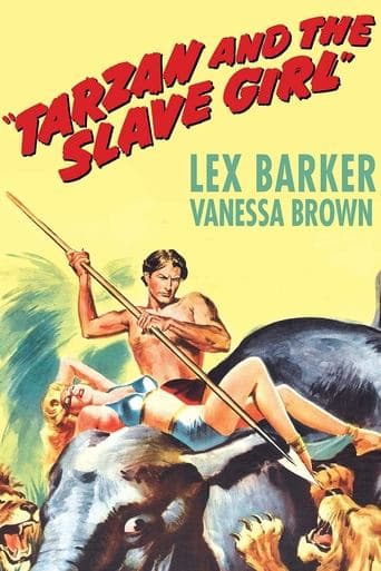 Movie poster for Tarzan and the Slave Girl