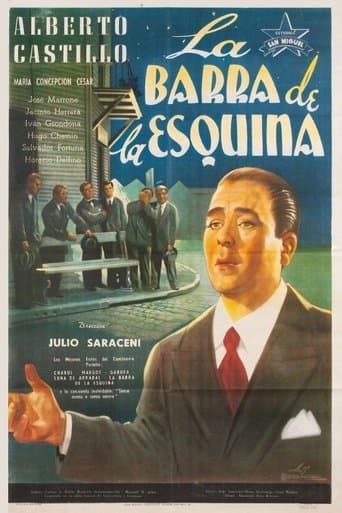 Movie poster for La barra de la esquina