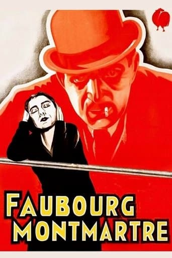 Movie poster for Faubourg Montmartre
