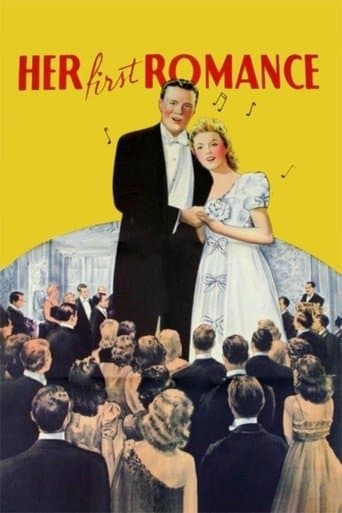Movie poster for Her First Romance
