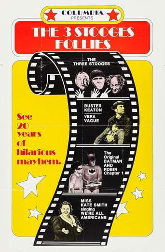 Movie poster for The Three Stooges Follies