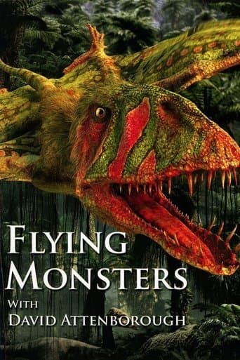 Movie poster for Flying Monsters 3D with David Attenborough