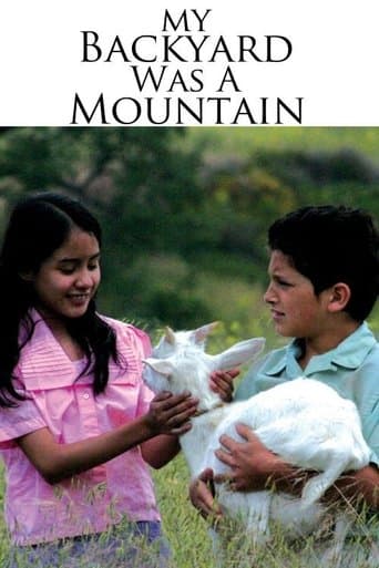 Movie poster for My Backyard Was A Mountain