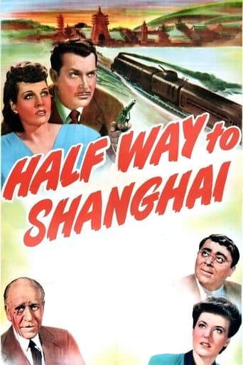 Movie poster for Half Way to Shanghai