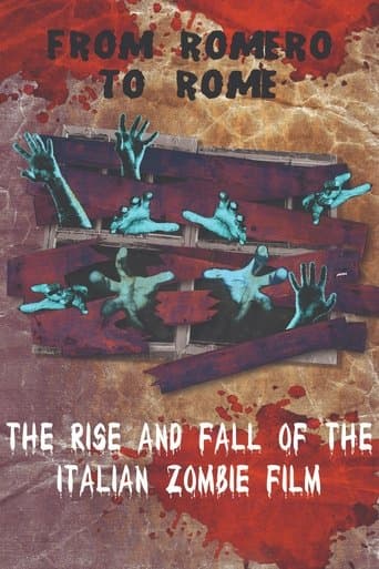 Movie poster for From Romero to Rome: The Rise and Fall of the Italian Zombie Movie
