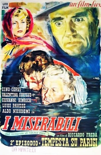 Movie poster for Les Misérables - Storm Over Paris