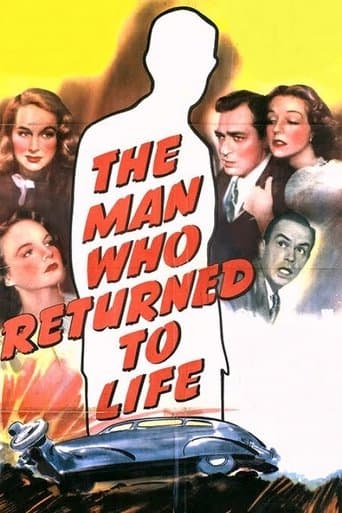 Movie poster for The Man Who Returned to Life