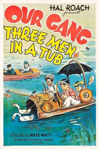 Movie poster for Three Men in a Tub