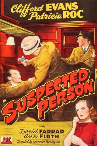 Movie poster for Suspected Person